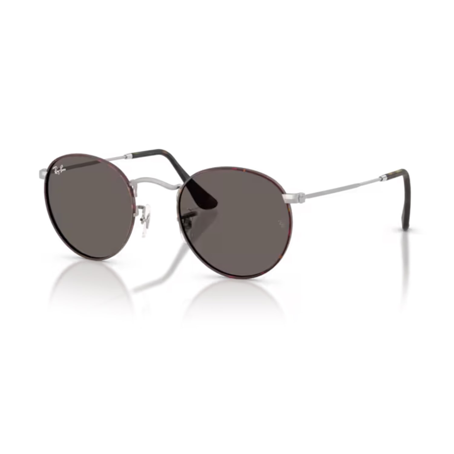 RB3447 9277B1 50 Round Metal Unisex Yuvarlak Kahverengi Metal Güneş Gözlüğü