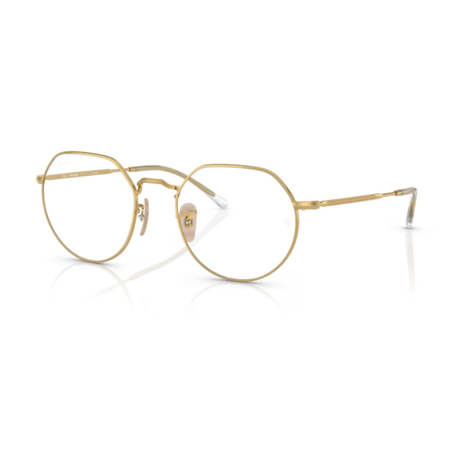 RB3565 001GG 53 Jack Unisex Geometrik Gold Photochromic Metal Güneş Gözlüğü
