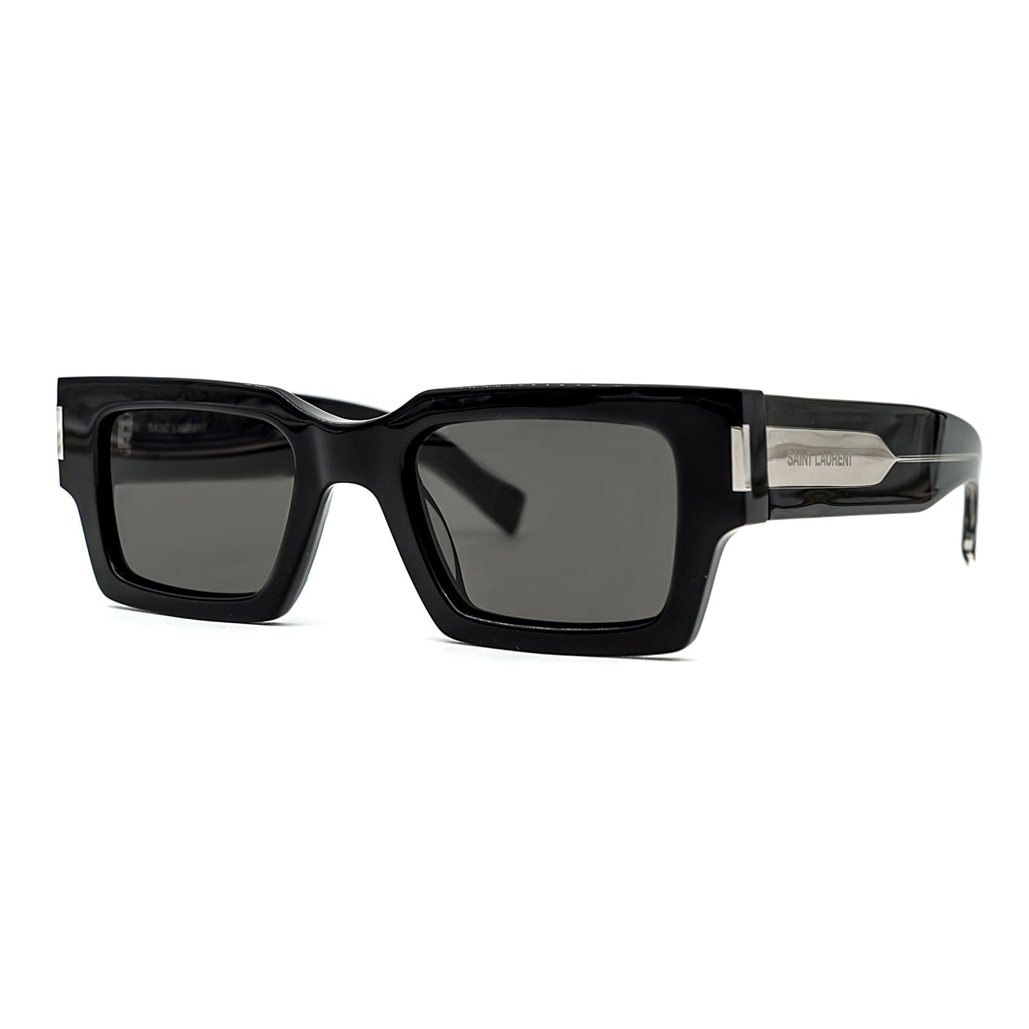 Saint Laurent SL 572 001 50 Unisex Kare Siyah Güneş Gözlüğü