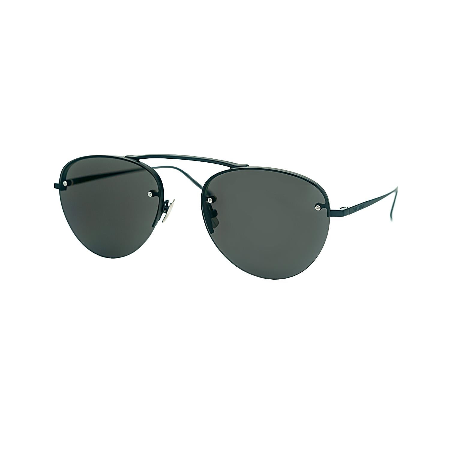 Saint Laurent  SL 575 001 55 Unisex Damla Siyah Metal Güneş Gözlüğü