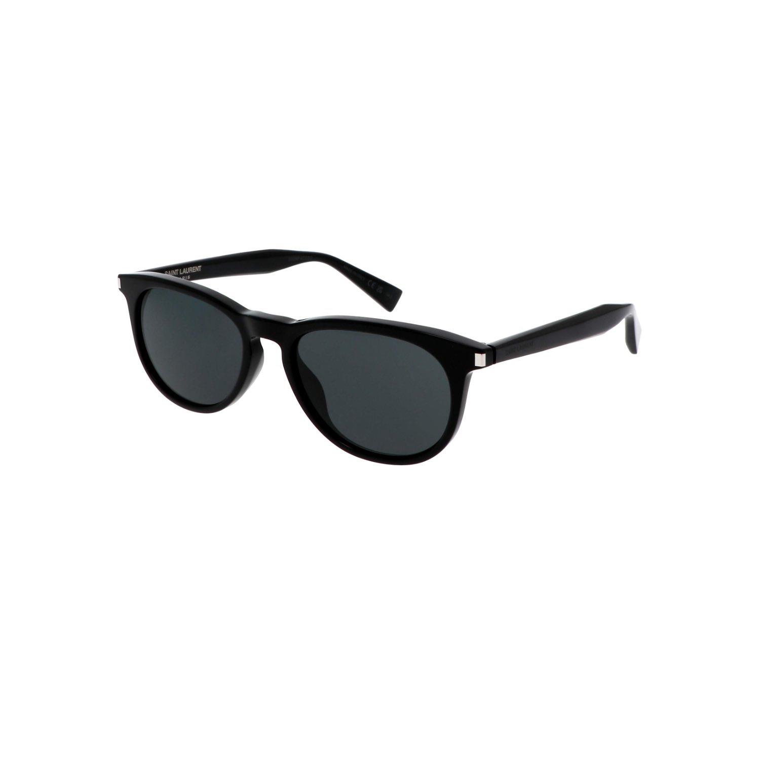 Saint Laurent SL 797 001 53 Unisex Oval Siyah Kemik Güneş Gözlüğü