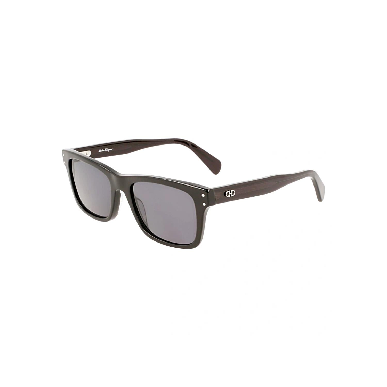 Salvatore Ferragamo SF 1039S 001 54 Unisex Dikdörtgen Siyah Kemik Güneş Gözlüğü