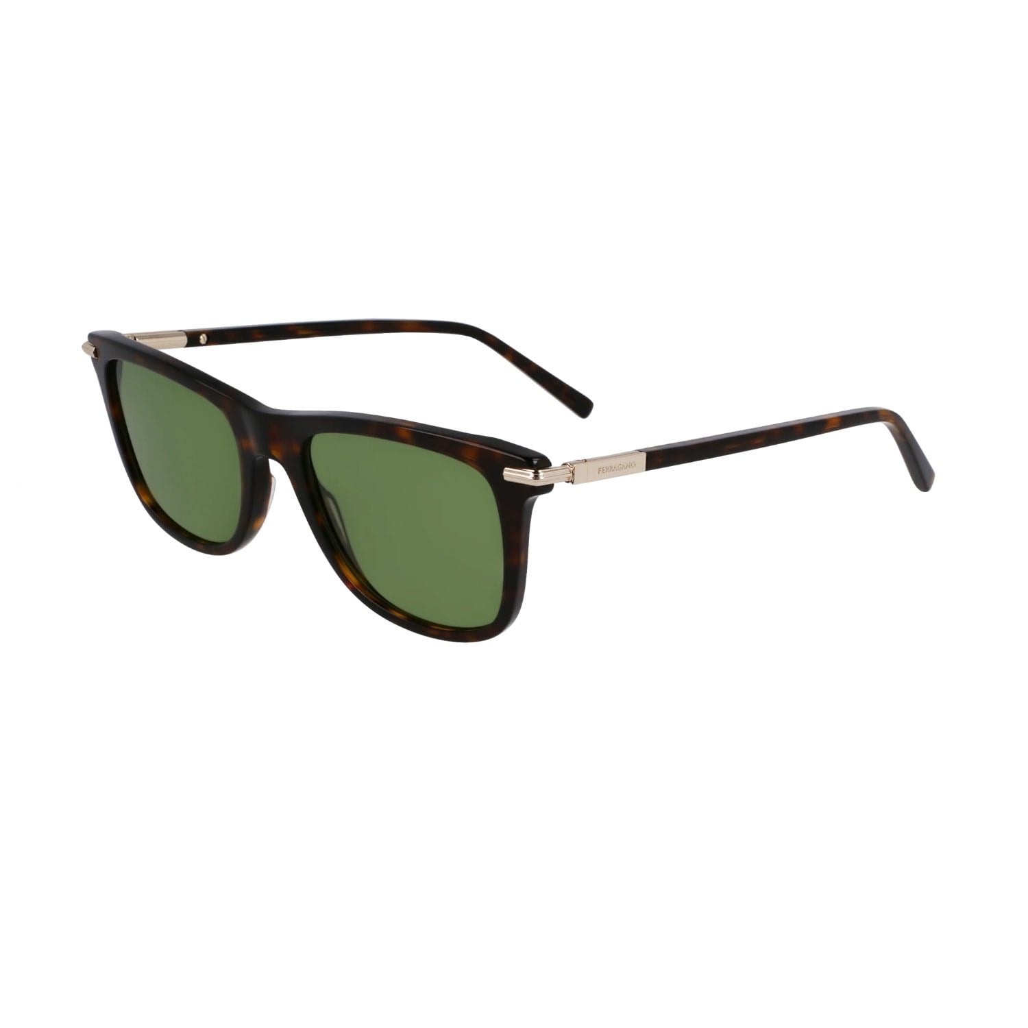 Salvatore Ferragamo SF 2028S 242 54 Kadın Oval Kırçıllı Kahverengi Kemik Güneş Gözlüğü