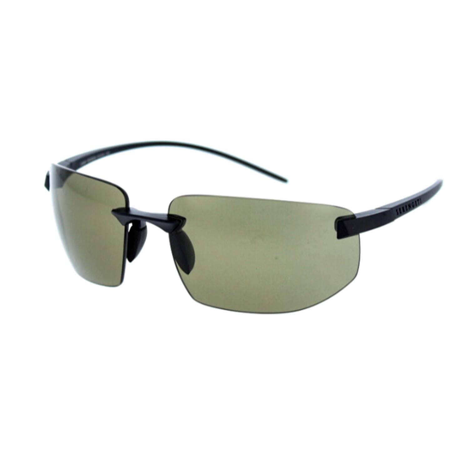 Serengeti 553006 67 Lupton Erkek Siyah Güneş Gözlüğü