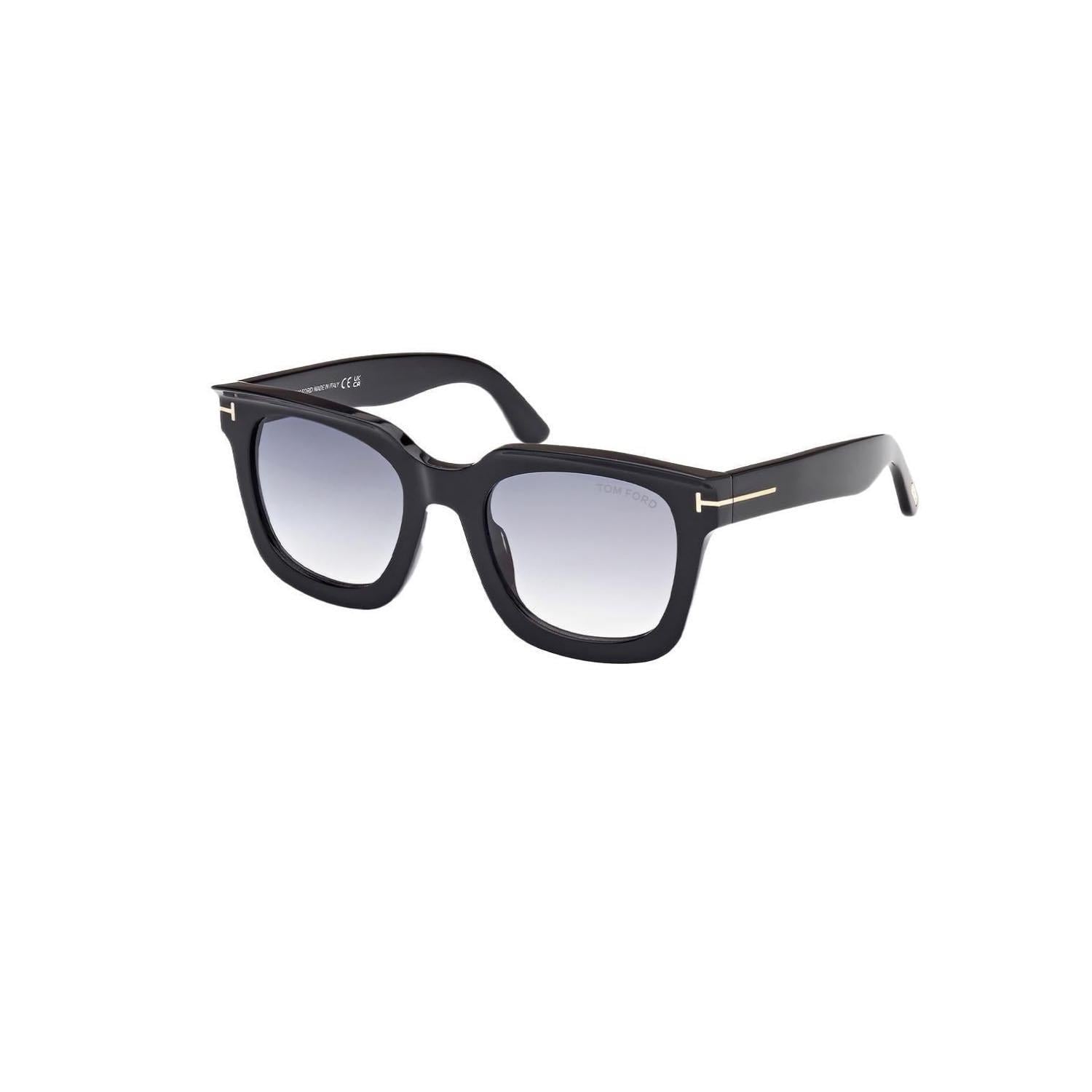 Tom Ford Tf 1115 01B 52 Unisex Kare Siyah Kemik Güneş Gözlüğü