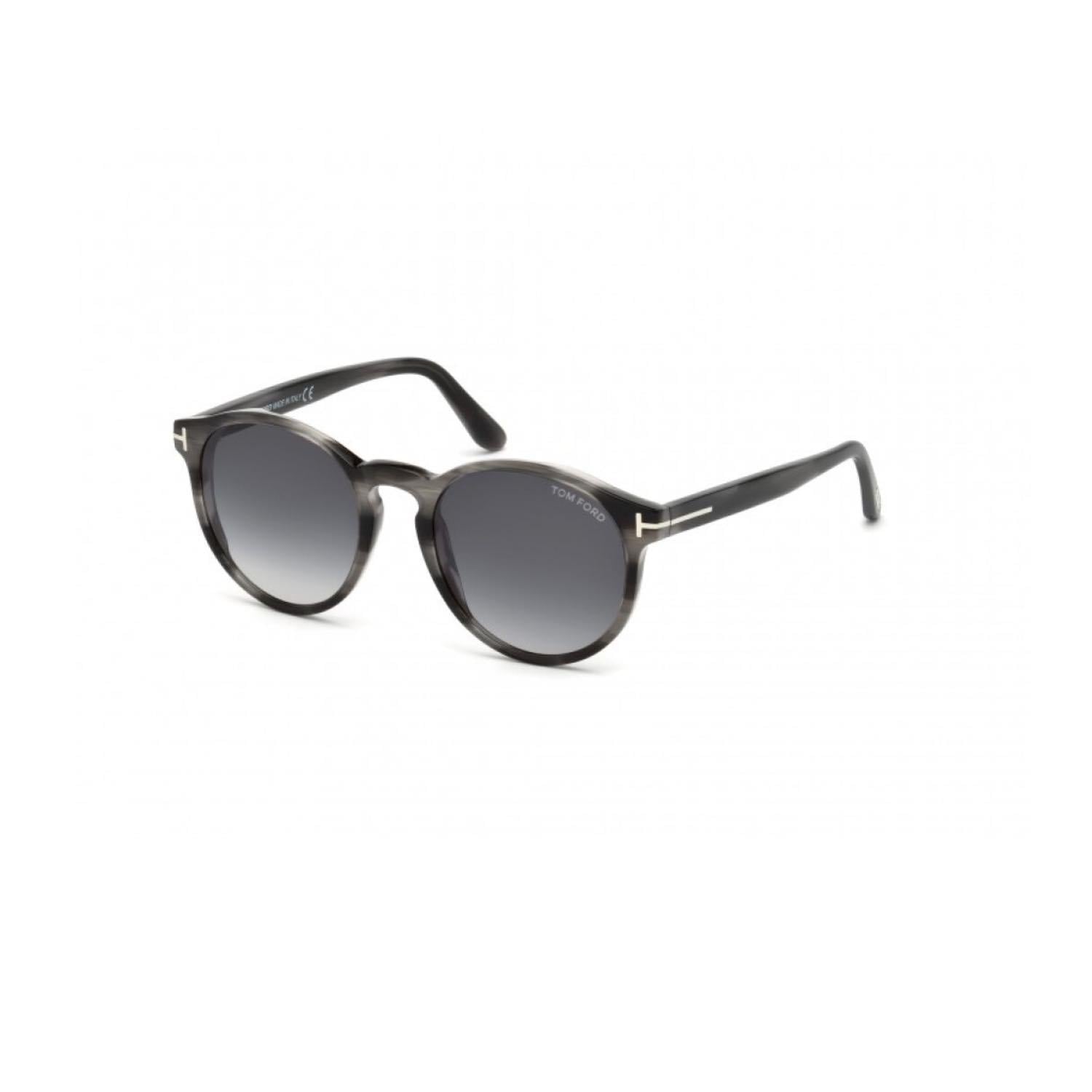 Tom Ford Tf 591 20B 51 Unisex Oval Kırçıllı Beyaz Kemik Güneş Gözlüğü