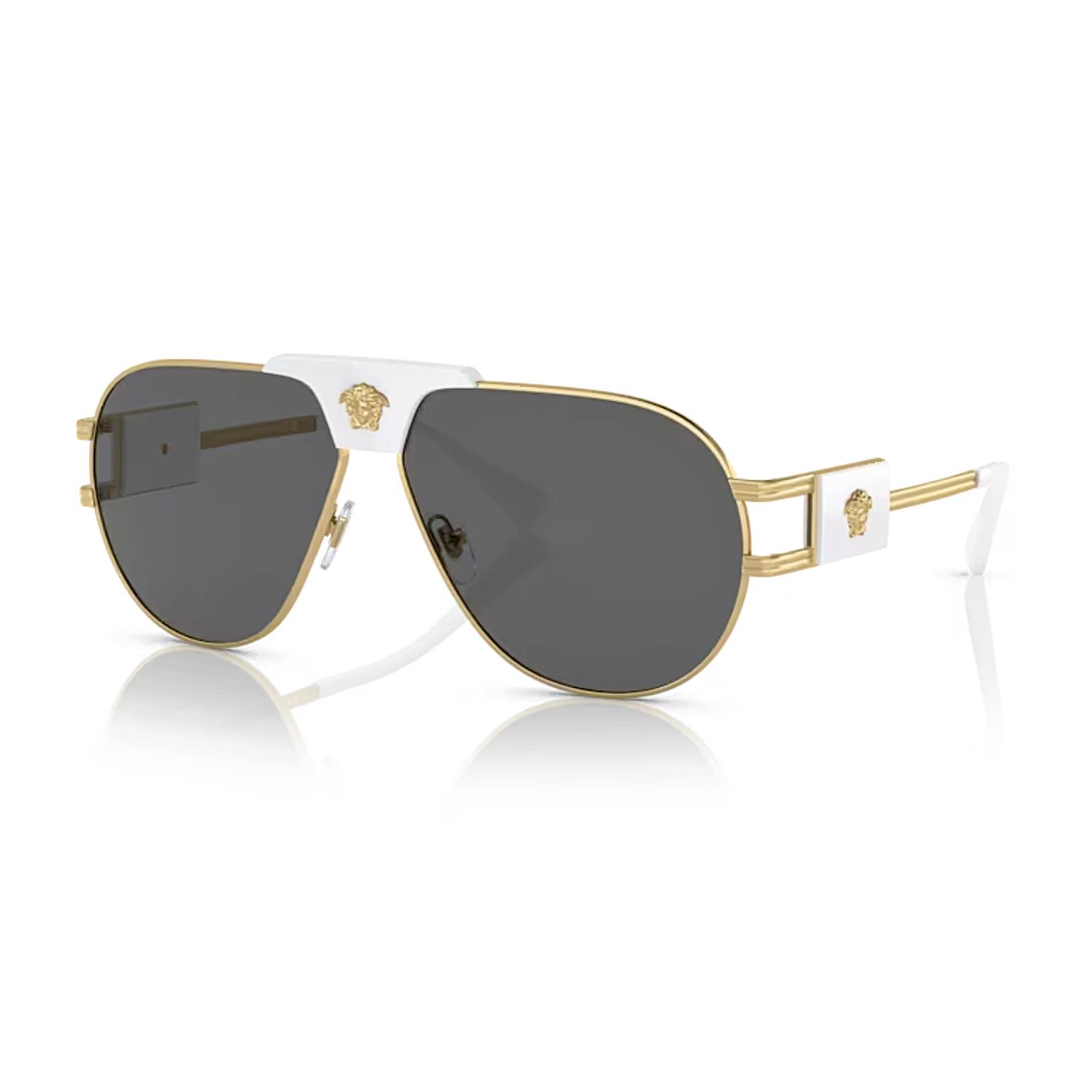 Versace VE 2252 147187 63 Erkek Gold Damla Güneş Gözlüğü
