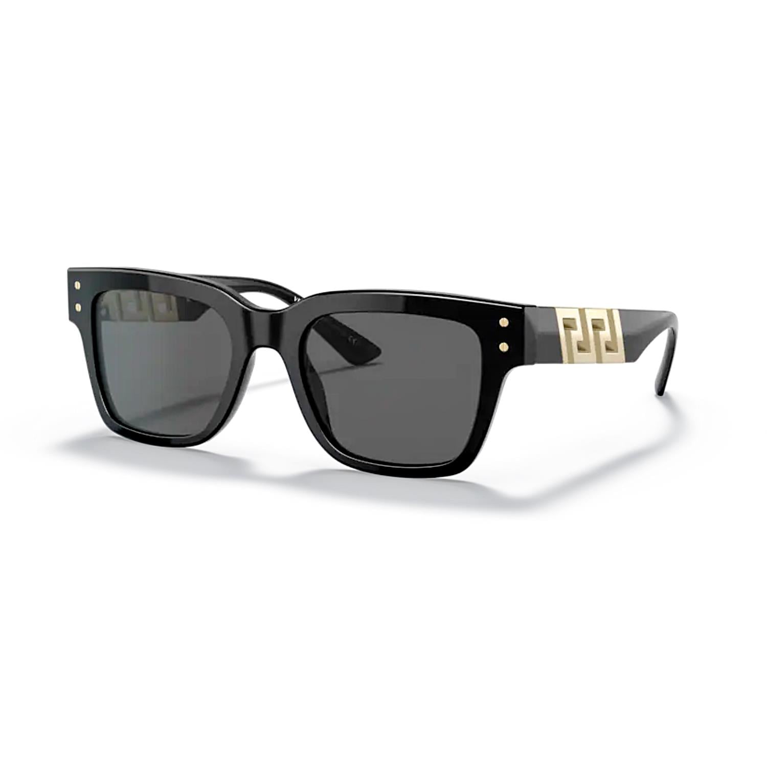 Versace VE 4421 GB187 52 Unisex Siyah  Güneş Gözlüğü