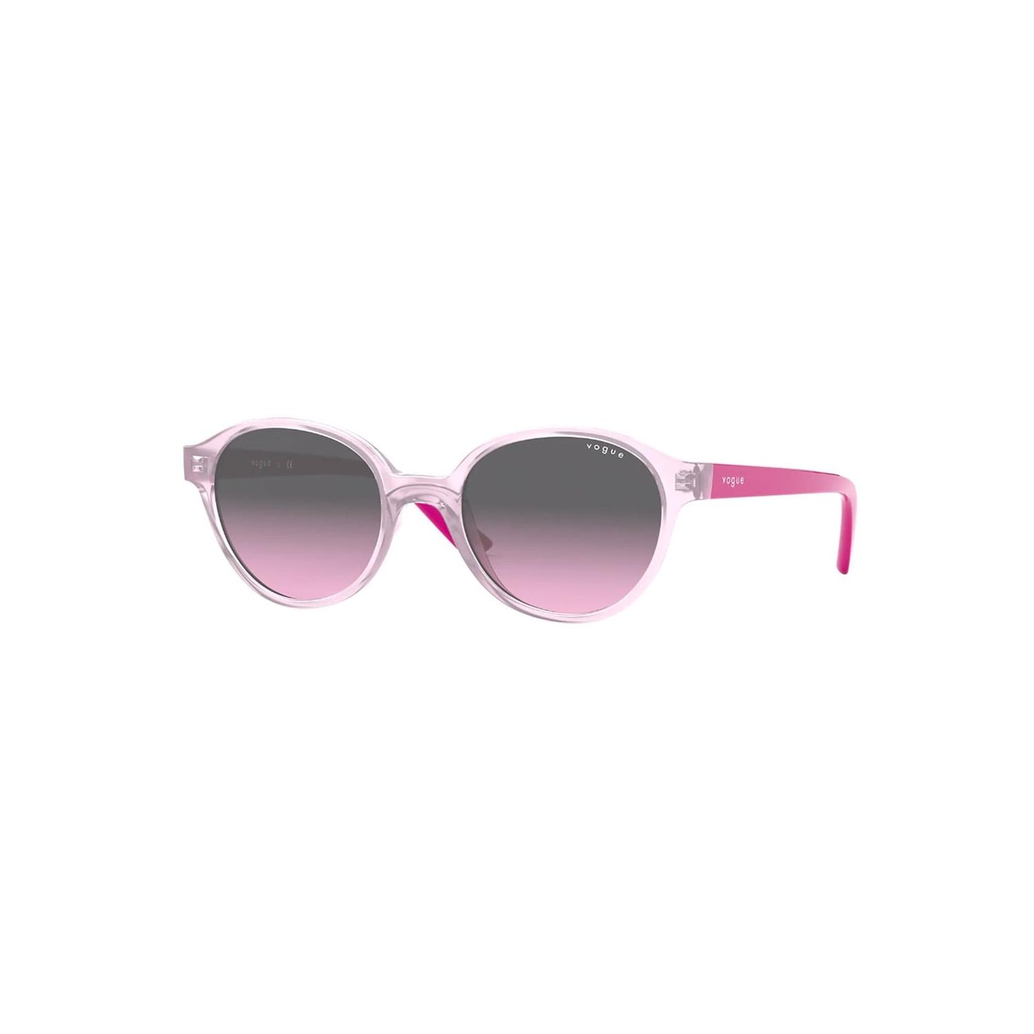 Vogue Junior 2007 278090 45 Çocuk Oval Şeffaf Pembe Kemik Güneş Gözlüğü