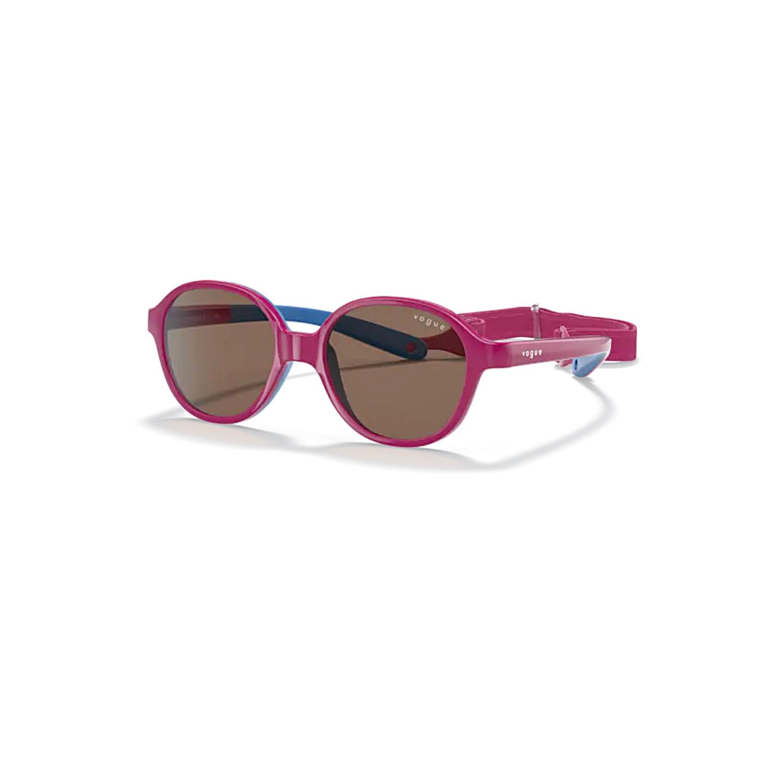 Vogue Junior VJ 2012 256873 43 Çocuk Oval Pembe Kemik Güneş Gözlüğü