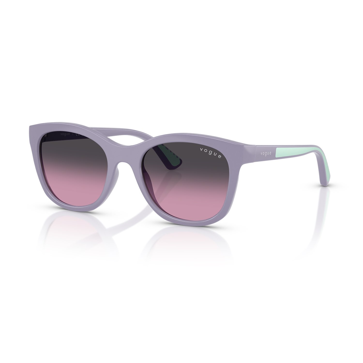 Vogue Junior VJ 2028 32104Q 46 Çocuk Oval Degrade Lila Kemik Güneş Gözlüğü