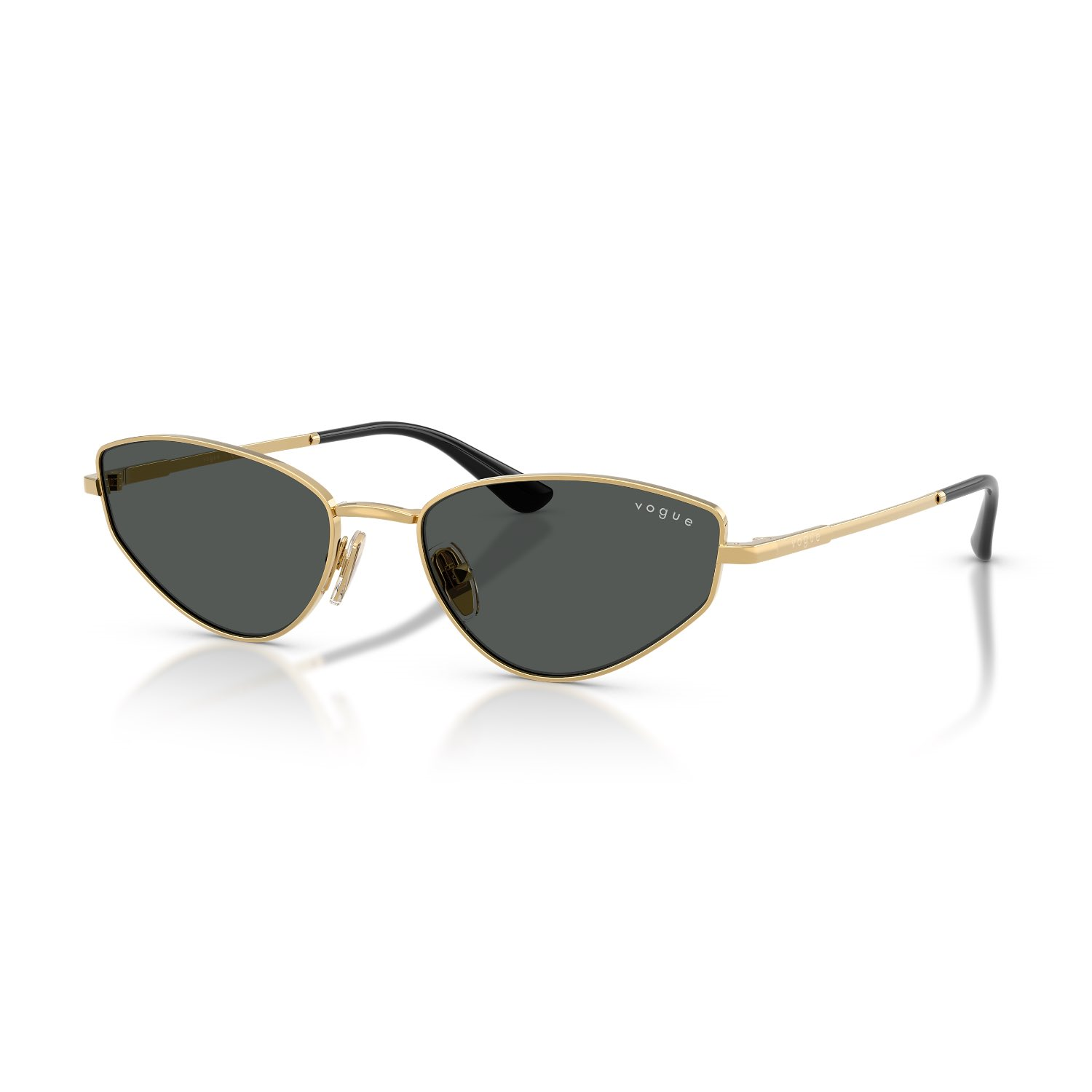 Vogue VO 4339S 28087 56 Kadın Cat Eye Gold Metal Güneş Gözlüğü