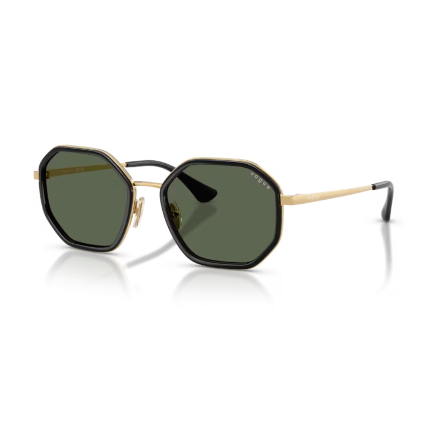 Vogue VO 4359SI 28071 53 Kadın Geometrik Gold Metal Güneş Gözlüğü