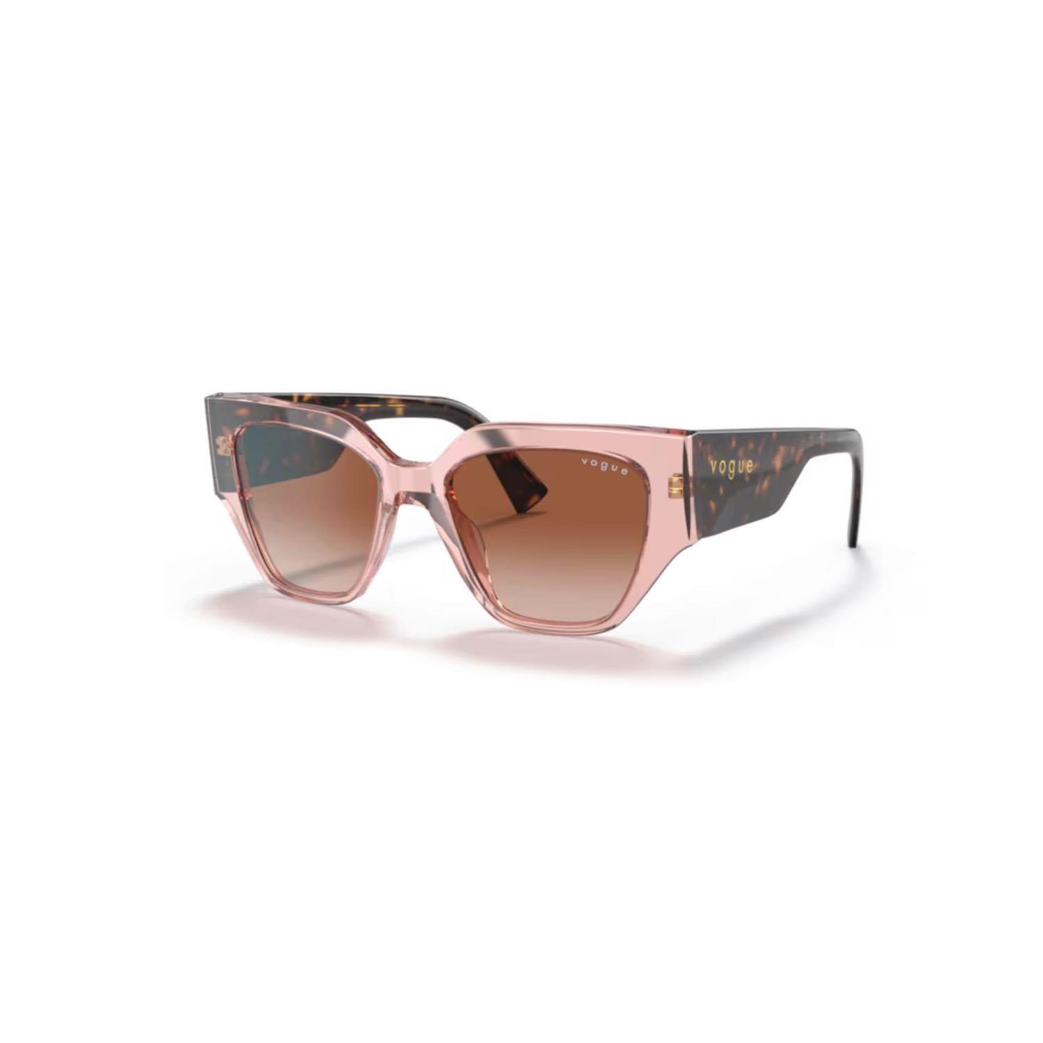 Vogue VO 5409S 282813 52 Kadın Geometrik Pembe Kemik Güneş Gözlüğü