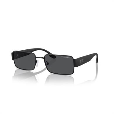 Armani Exchange AEX 2052S 600087 57 Erkek Dikdörtgen Siyah M