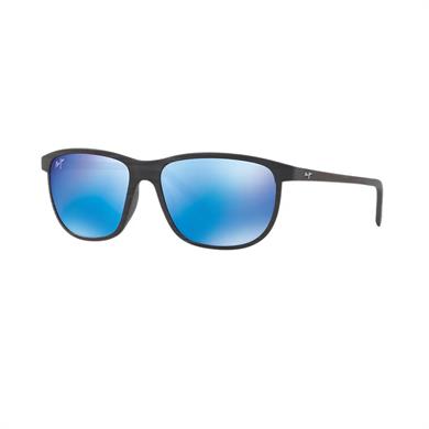 Maui Jim MJ 0811S 002 58 Polarize Erkek Oval Siyah Kemik Güneş
