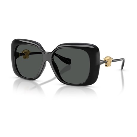 Versace VE 4499U GB187 57 Kadın Kare Siyah Asetat Güneş Gözl