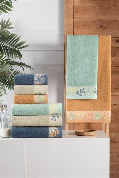 MIA BUKLE JAKARLI HAVLU YESIL 50X90