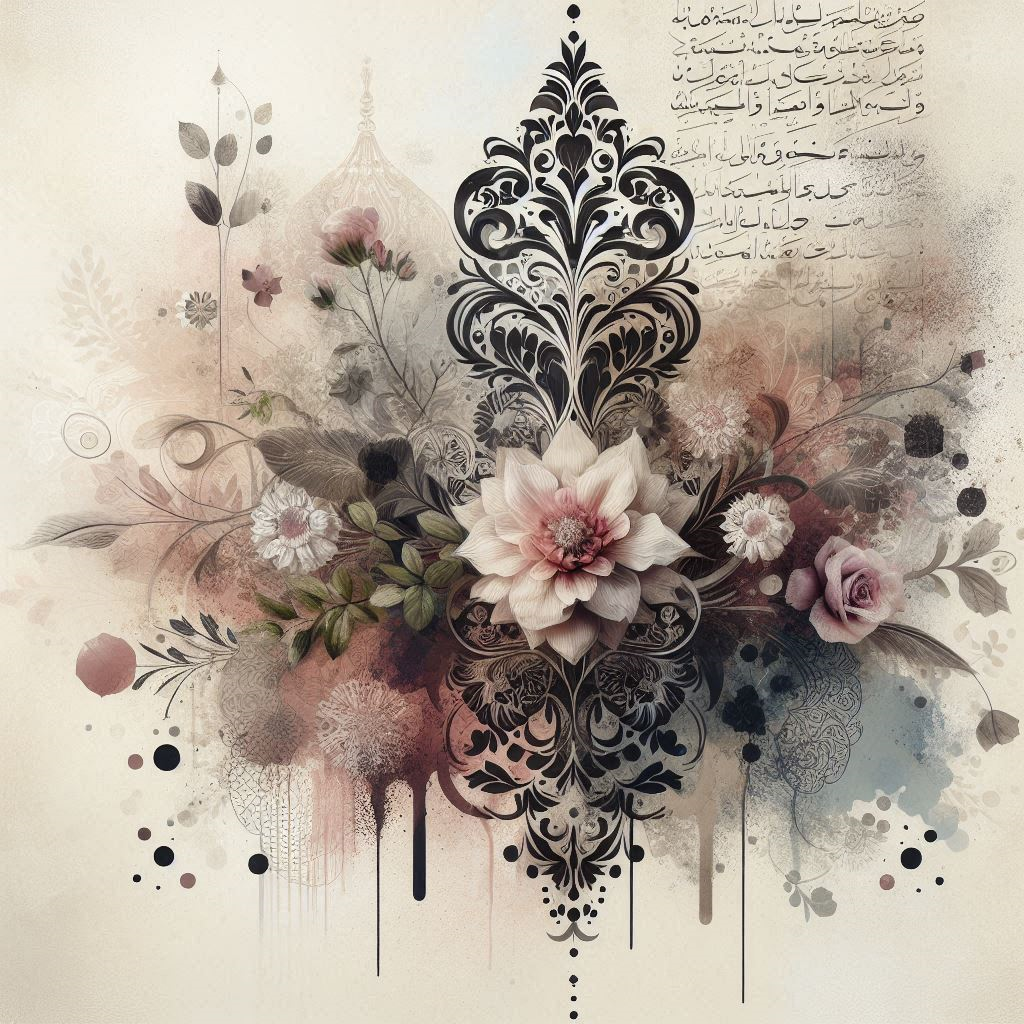 Mixed Media Art No.1 Dekopaj Kağıdı