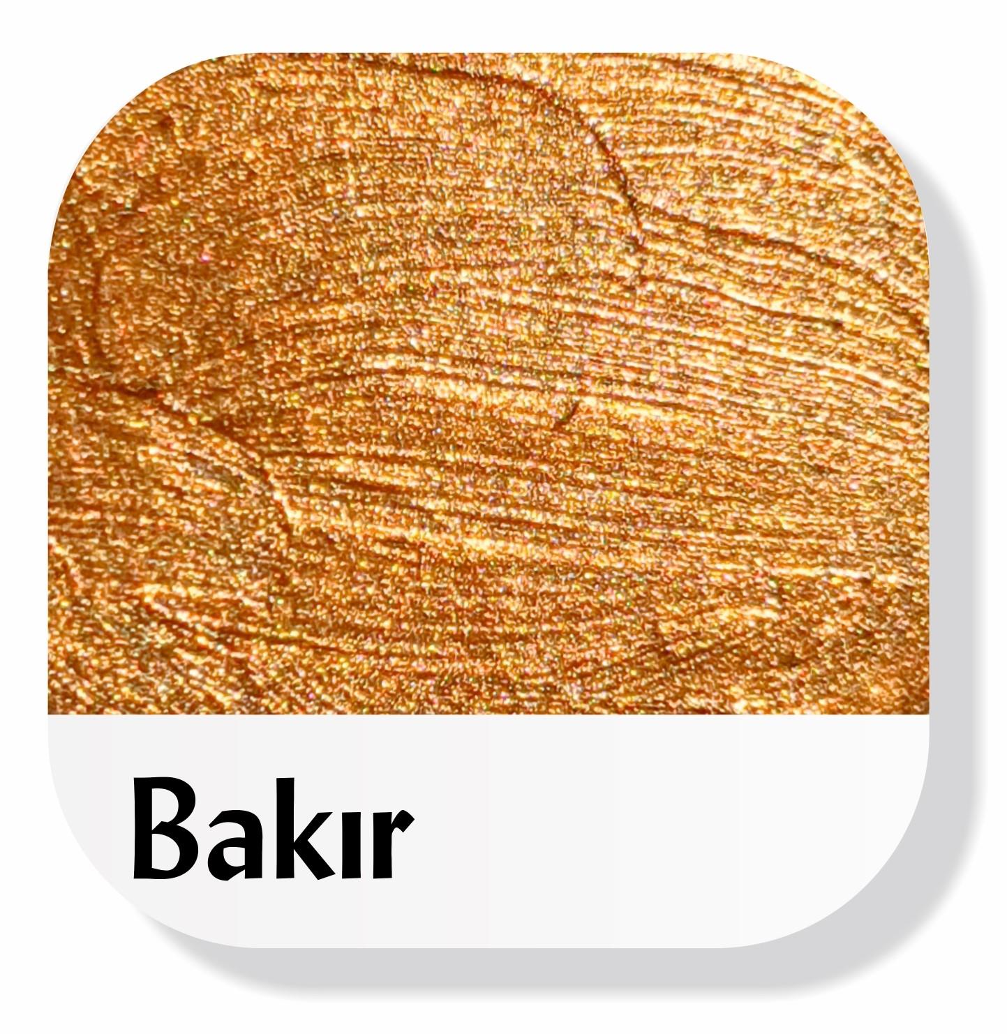 Piktura Akrilik Multisurface Boya Metalik Bronz Bakır