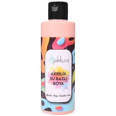 Piktura Su Bazlı Akrilik Boya 200 ml AR245 Masal Pembe