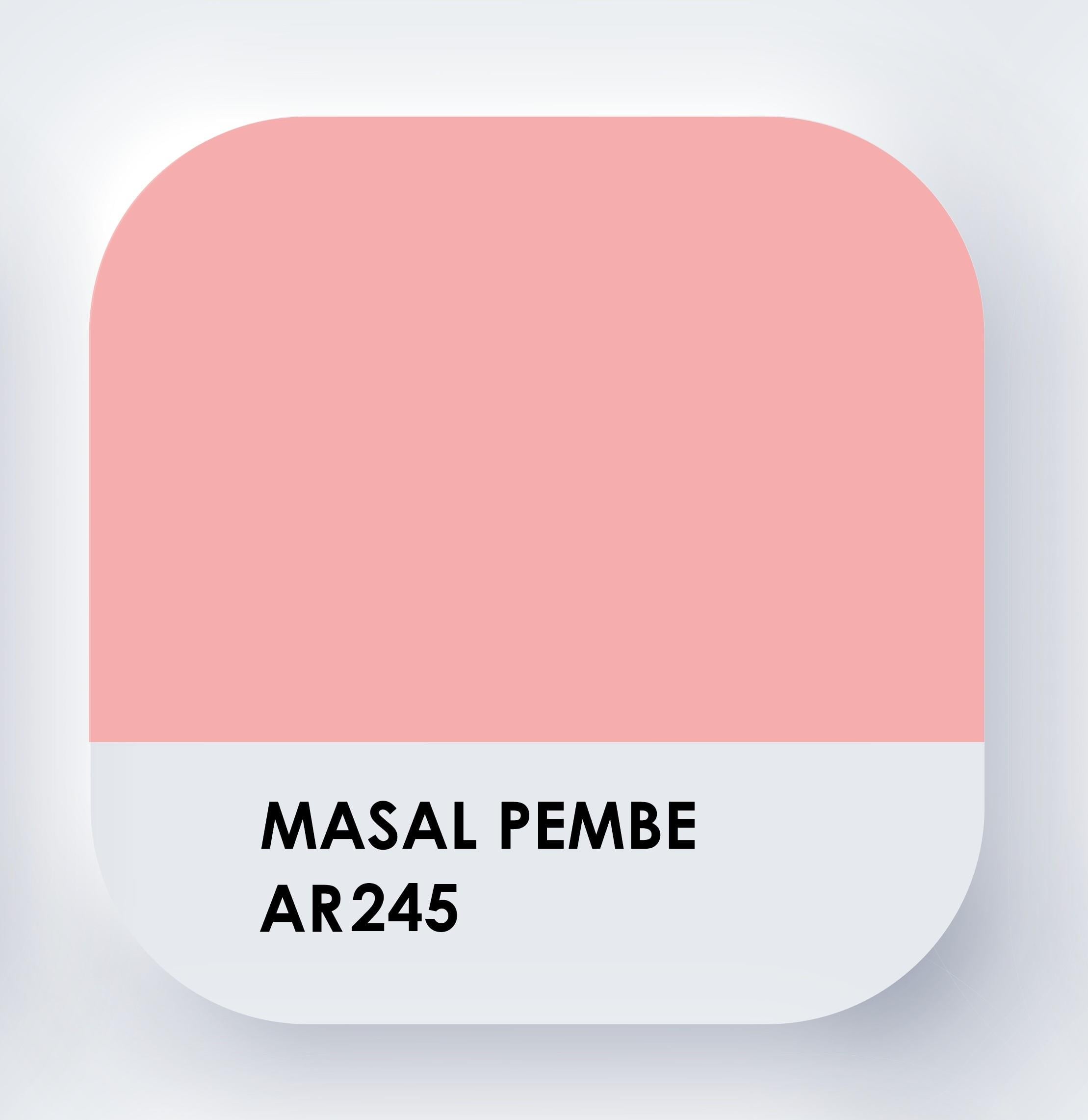 Piktura Su Bazlı Silikonlu Silinebilir İç Cephe Duvar Boyası, Ekonomik Boy, 350ml - Masal Pembe