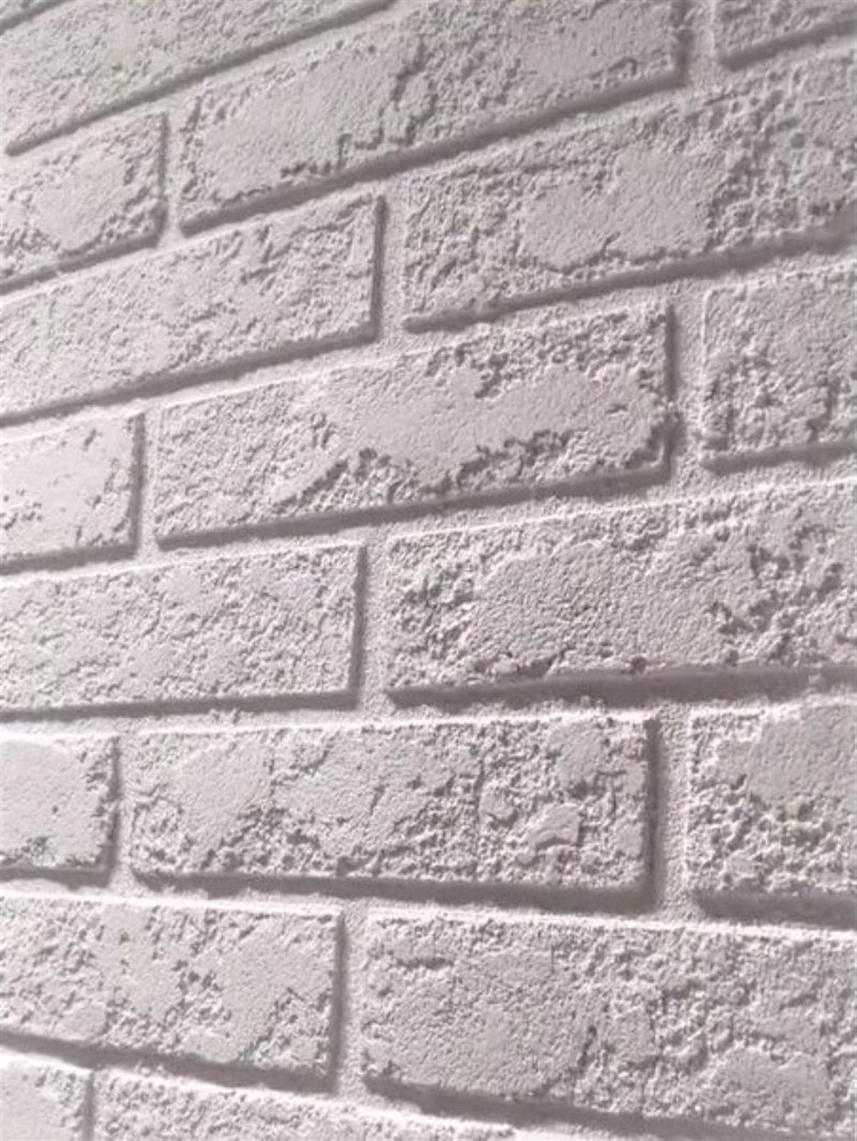 Tuğla Stencil Şablon (Bricks Stencil) Rölyef Pasta ve Saten Alçıya Uygun 2mm kalınlık