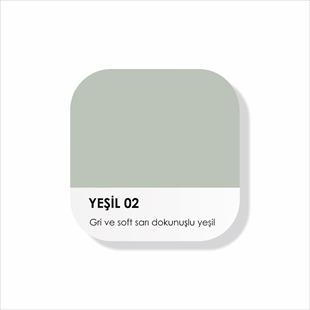 Piktura Su Bazlı Duvar Boyası, 2023 Renkleri - Yeşil 02
