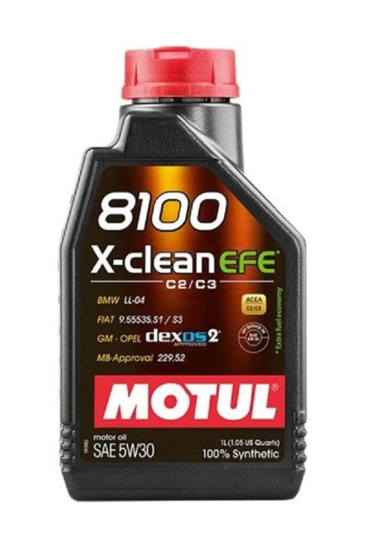 motul 8100 X-Clean Efe 5w30 1 Litre Motor Yağı