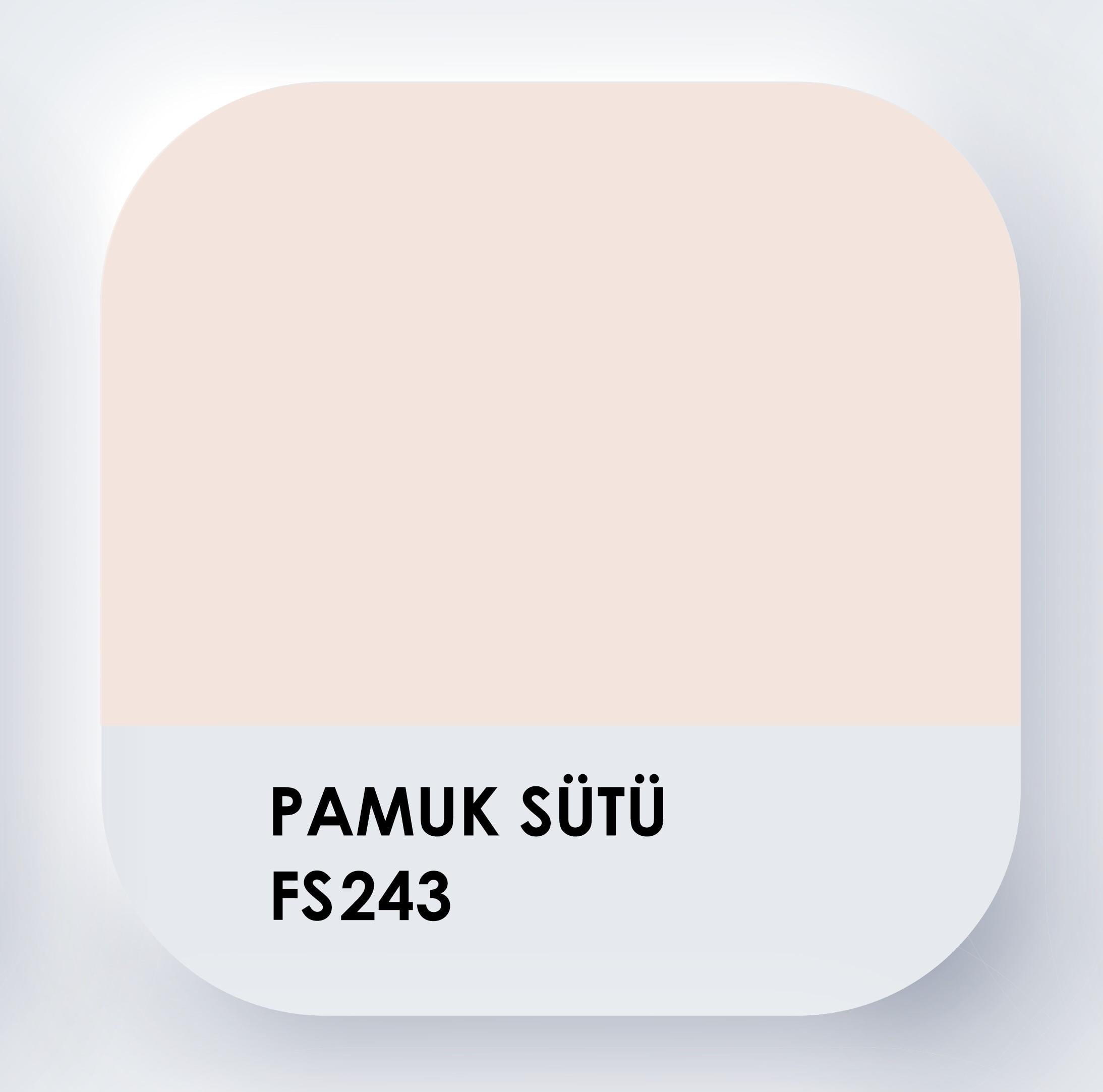 Piktura Su Bazlı Silikonlu Silinebilir İç Cephe Duvar Boyası, Ekonomik Boy, 350ml - Pamuk Sütü( Açık Pembe)
