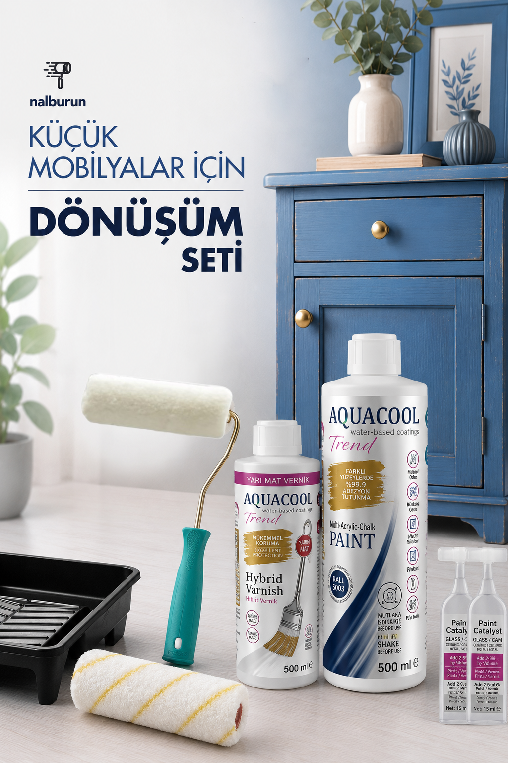 Aquacool Küçük Mobilyalar İçin Dönüşüm Seti