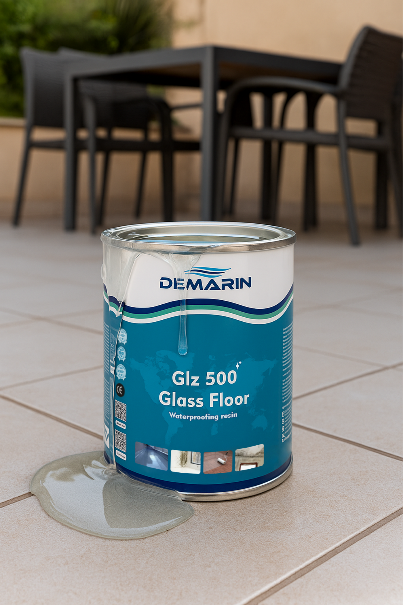 Demarin GLZ500 Glass Floor