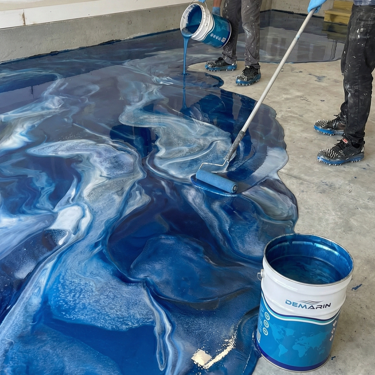 Demarin Sıvı Mermer (Liquid Marble)