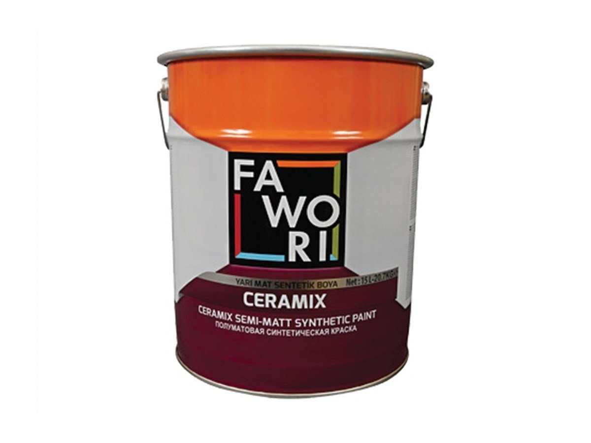Fawori Ceramix Yarı Mat Sentetik Boya 15 Litre