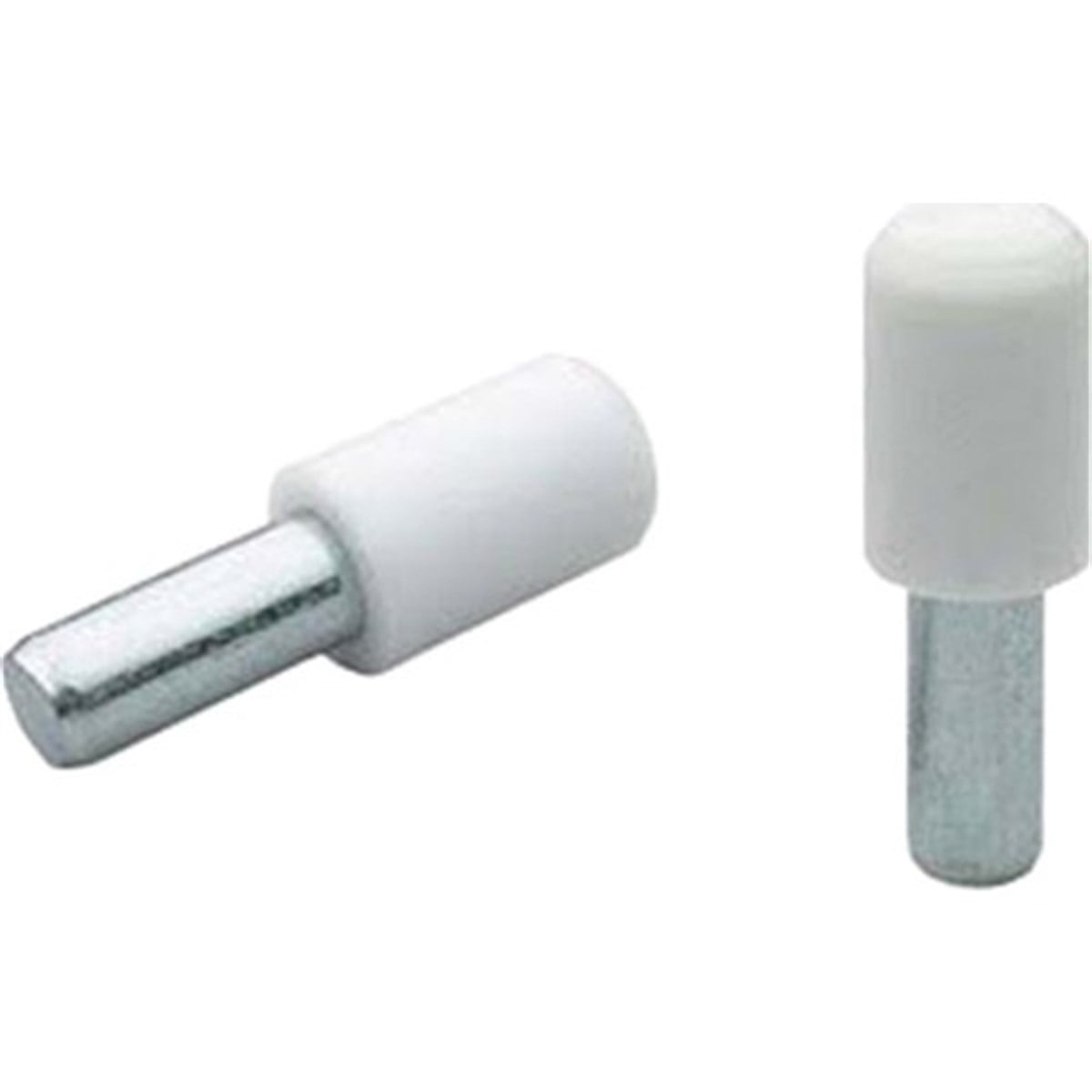 Geçmeli Plastik Başlı Raf Pimi Beyaz 1 Adet