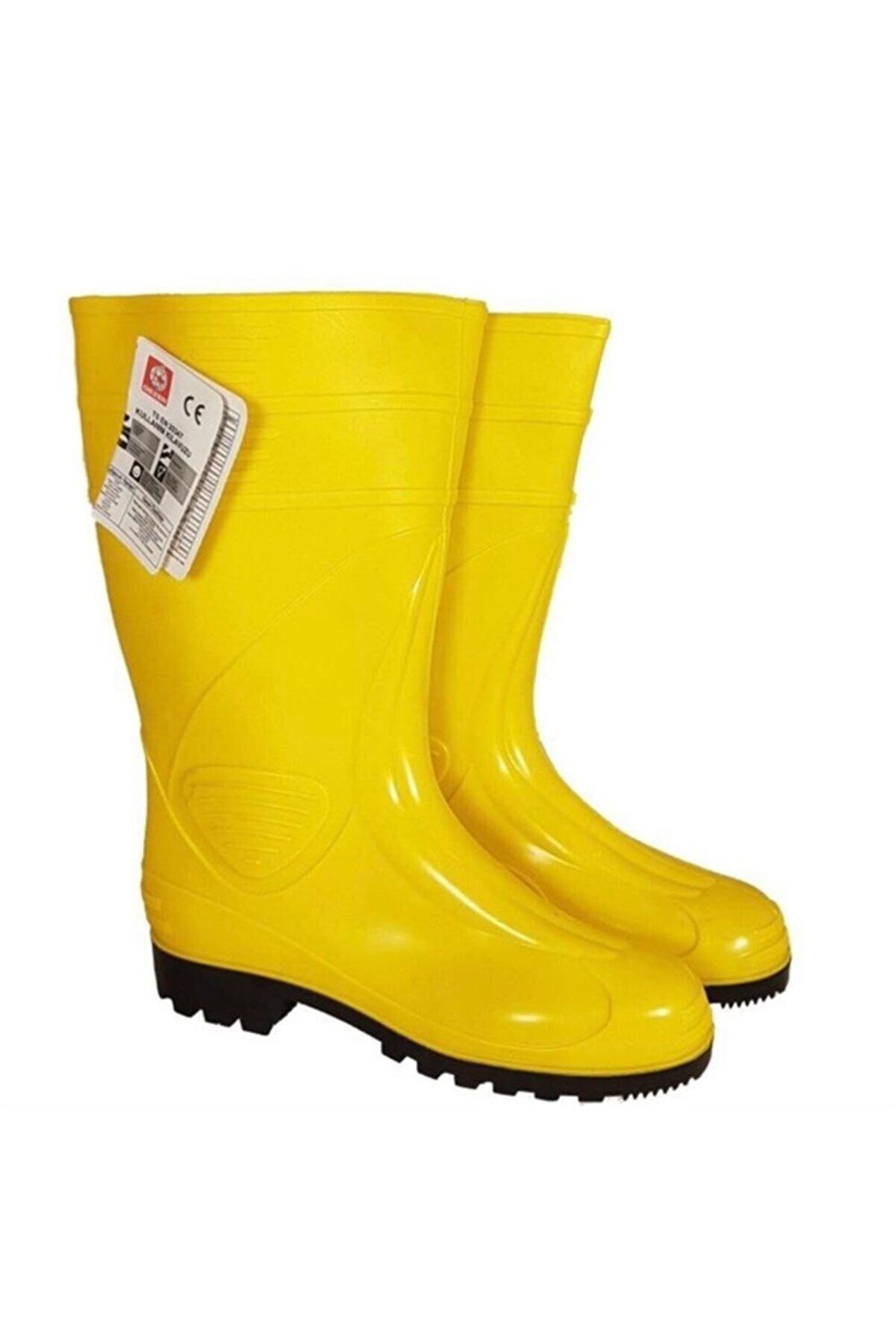 Gezer PVC Sarı Kısa Çizme 42 Numara 1 Çift