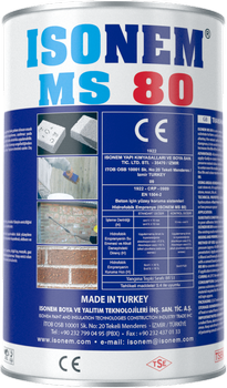 İsonem MS 80 Nem Ve Rutubet Boyası 3.5 Lt