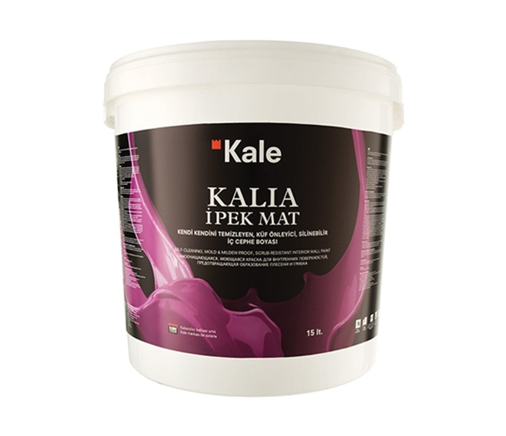 Kale  İpek Mat İçe Cephe Boyası Buz Beyazı 2,5 Lt