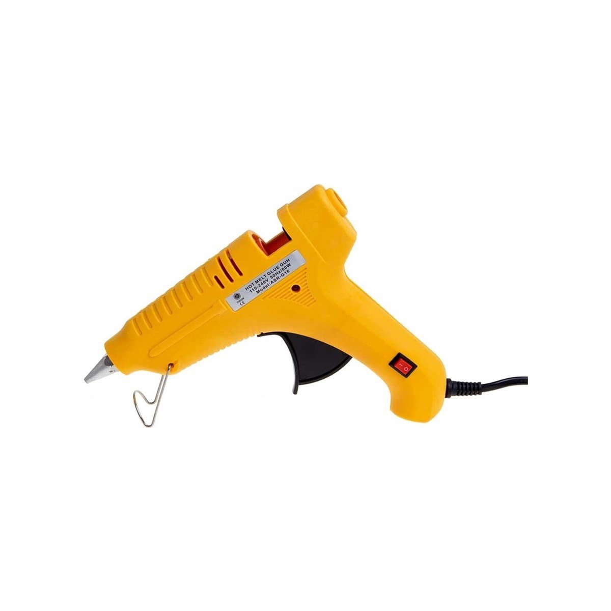 Kupa Düğmeli Mum Silikon Tabancası 80 W HL018 Hızlı Isınma