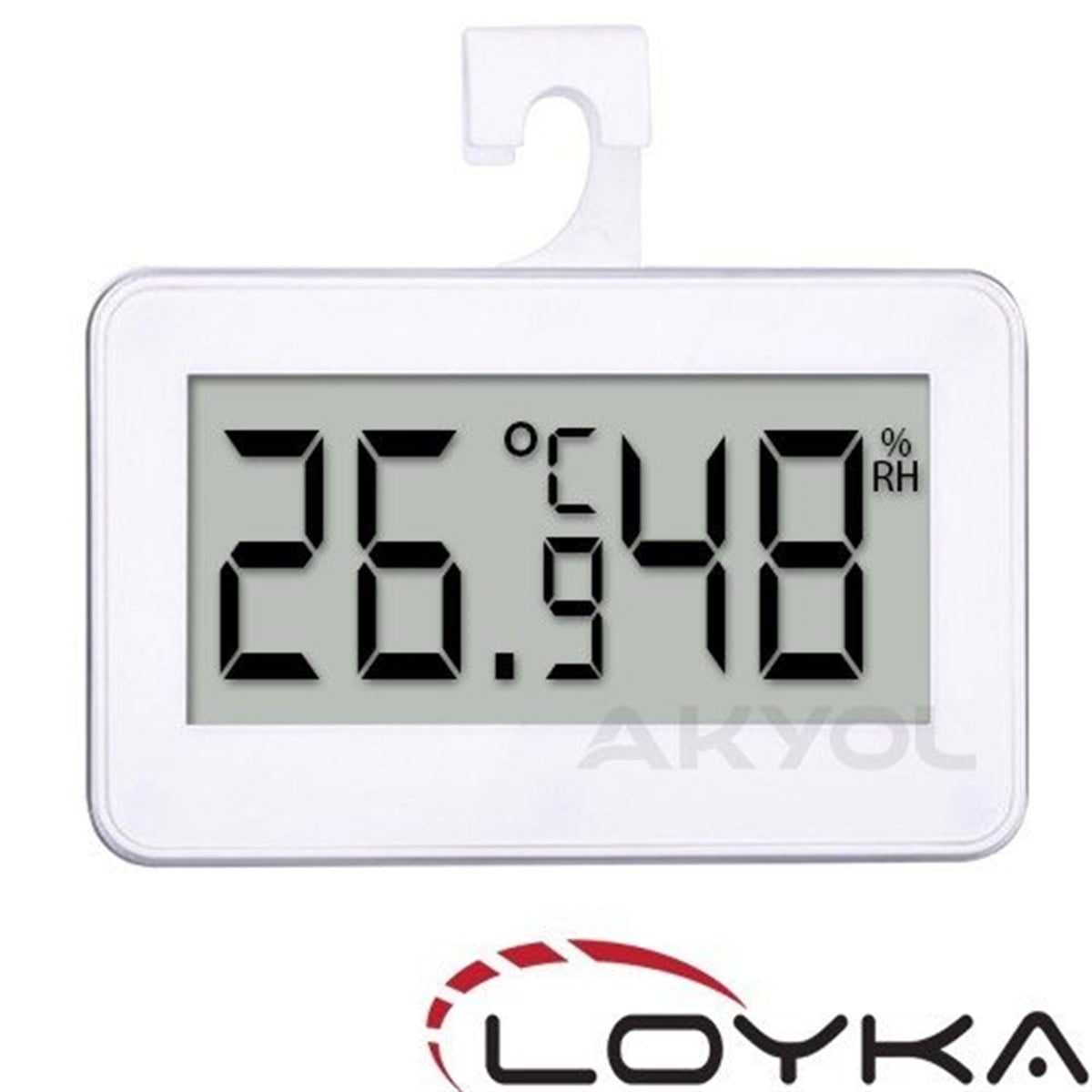 Loyka BT 3500 Buzdolabı Mini Sıcaklık ve Nem Ölçer Askılı