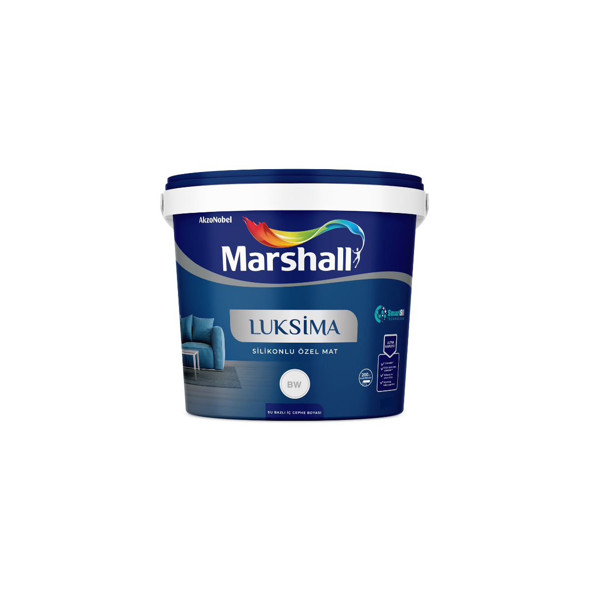 Marshall Lüksima Silikonlu Özel Mat 1Lt
