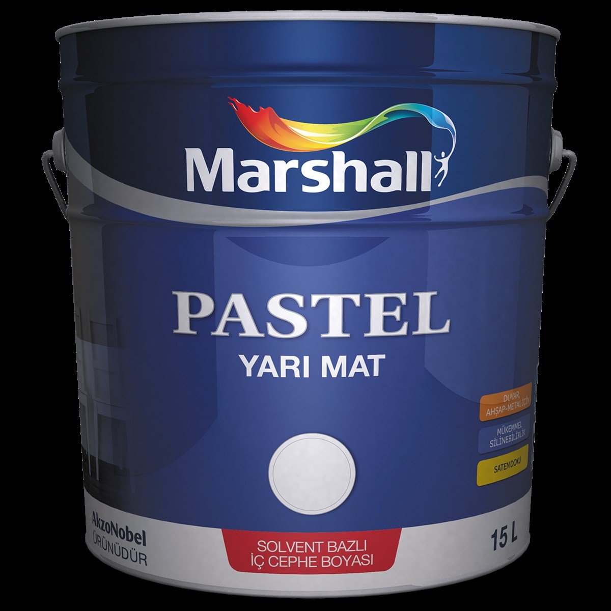 Marshall Pastel Yarı Mat Saten İç Cephe Boyası