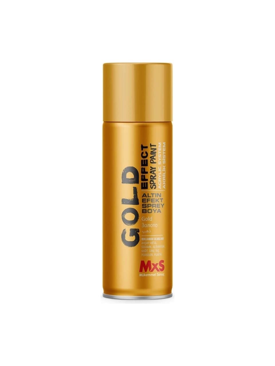 Mxs Altın Efekt Sprey Boya 400 Ml
