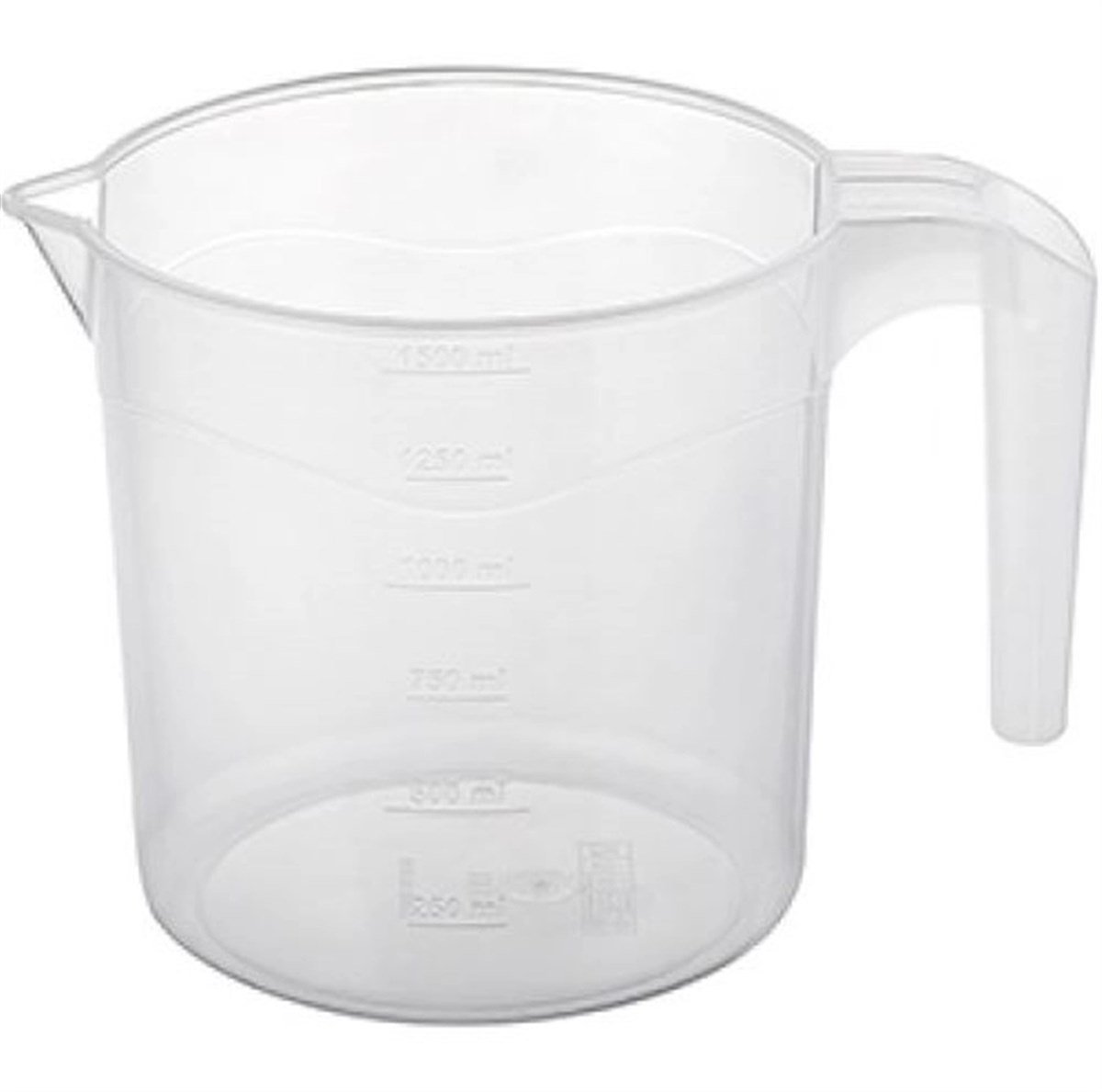 Nalburun Plastik Beyaz Maşrapa 1500 ML