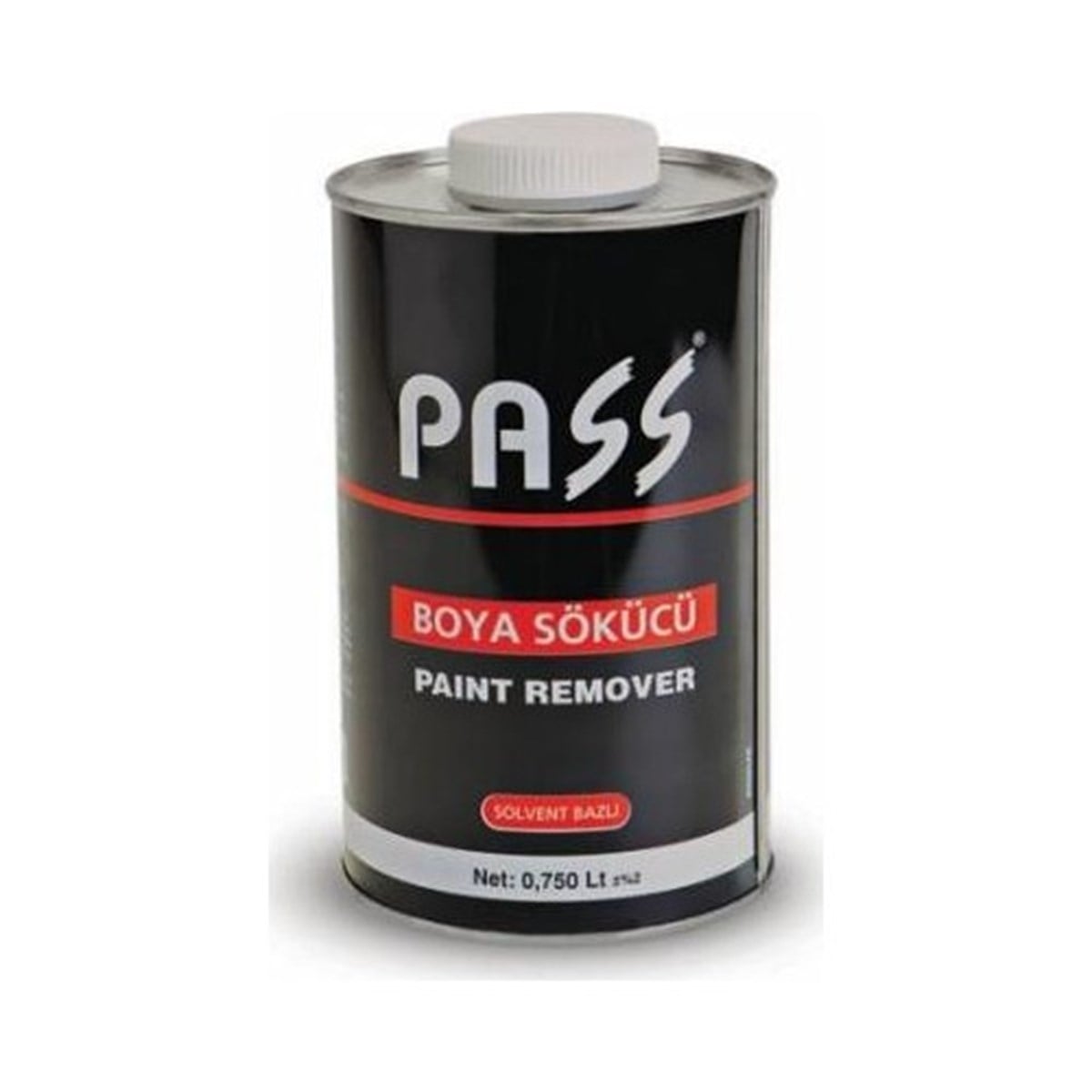 Pass Solvent Bazlı Profesyonel Boya Sökücü 0,750 Litre 