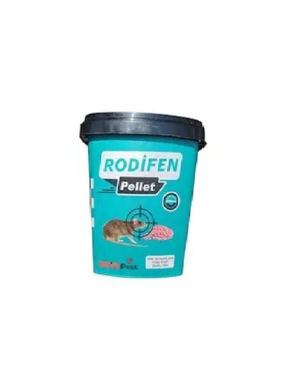 Rodifen Pellet Fare Ve Sıçanlara Karşı Etkili Zehirli Fare Yemi 80 Gr