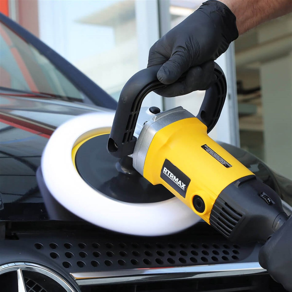 RTM149 Rtrmax  Elektrikli Polisaj Makinası 180 Mm 1200 W