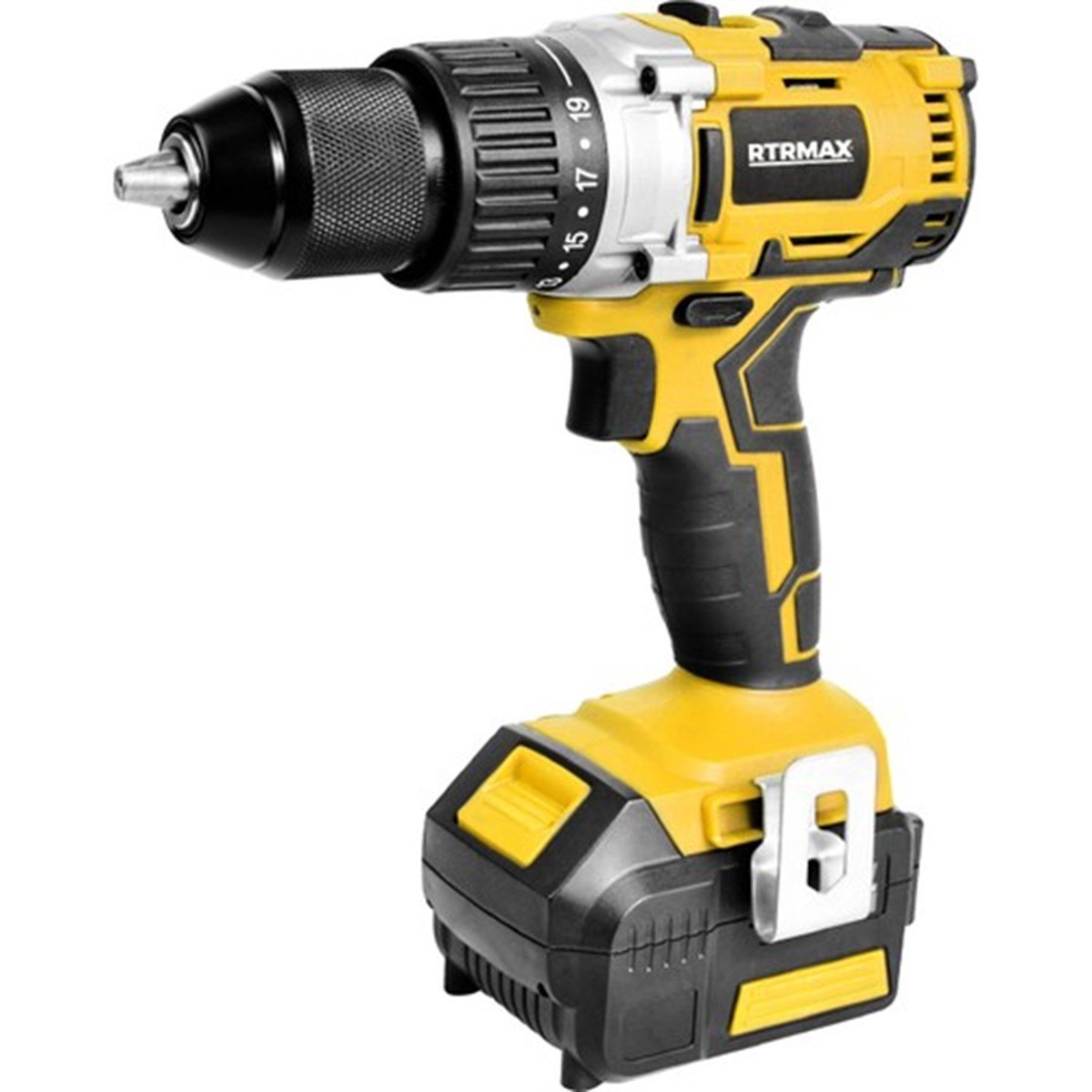RTX1815 Rtrmax Akülü Şarjlı Matkap 18V Lithium-İon Çift Akü 2 Ah
