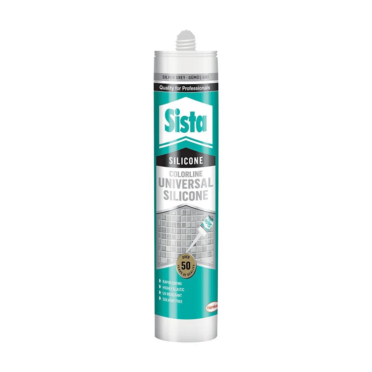 Sista Universal Silikon Kartuş Gri 310 Ml