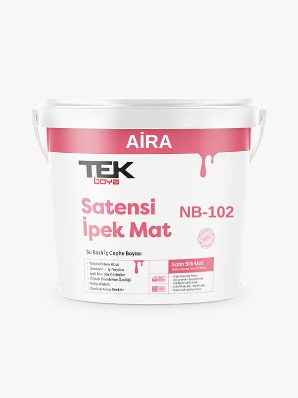 Tek Boya Nalburun Nb Renk Serisi Silikonlu İç Cephe Boyası